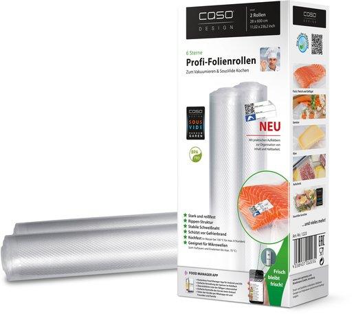 Vakuumierrollen 2 Stk. 28 x 600 cm