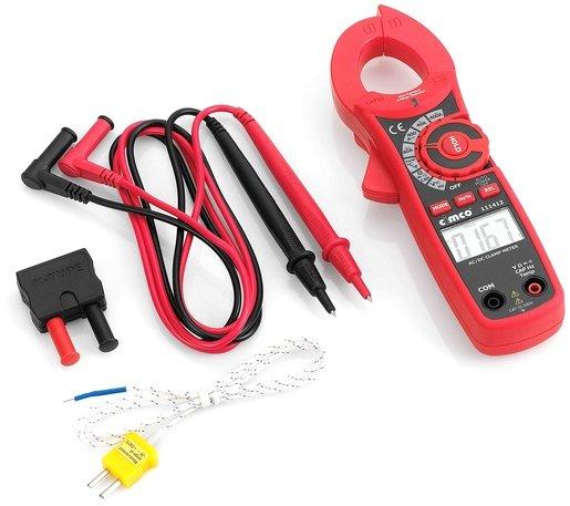 AC/DC Mini-Stromzange CAT III 600 V AC/DC-Strommessung (AVG) bis 400 A