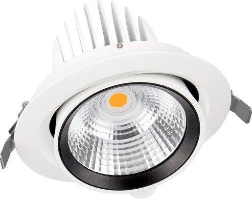 LED-Einbaustrahler SPOT VARIO 170 35W 3000K 24° weiß