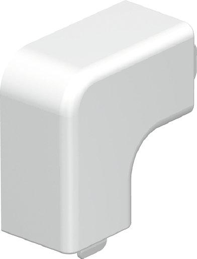 Flachwinkelhaube 20x20mm PC/ABS reinweiß