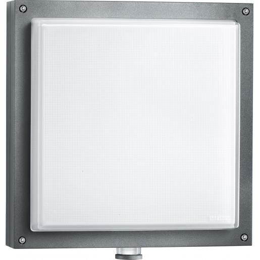Sensor-Decken/Wandleuchte L 690 LED 9W 3000K 753lm alu/anthrazit
