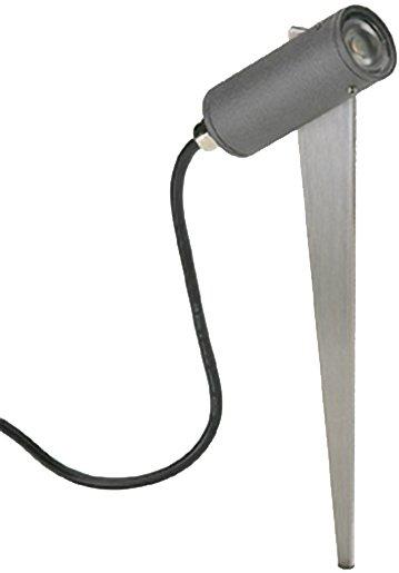 Spießstrahler LED 6,7W 480lm anthrazit 120° schwenkbar IP54 rund