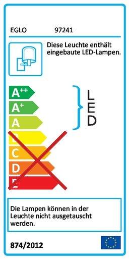 Wandleuchte LED 2x3,3W 680lm 3000K weiß CALPINO