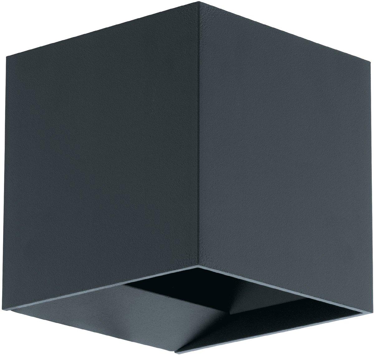 Wandleuchte LED 2x3,3W 680lm 3000K anthrazit CALPINO