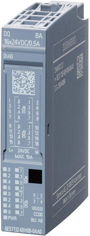 SIMATIC ET 200SP digitales Ausgangsmodul DQ 16x 24V DC / 0,5A Basic