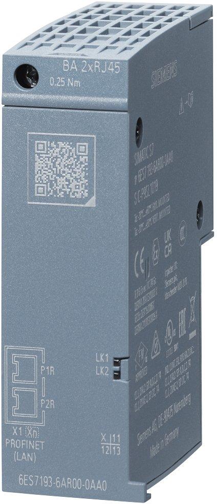 SIMATIC ET 200SP Busadapter BA 2x RJ45 / 2x RJ45 Buchsen für PROFINET