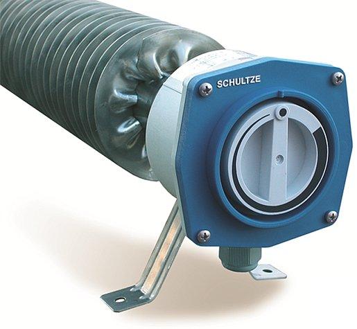 V4A Rippenrohrheizofen automatik, 3000 W 230 V, Edelstahl 1.4571, IP66/67