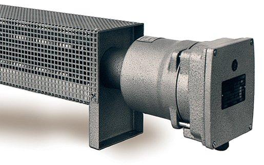 Ex-Raumheizgerät mit Schutzkorb, 2000W 400V 3AC, T3, L=1450mm, IP66