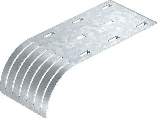 Kabelabgangsblech für Gitterrinne 192x85x51 St tauchfeuerverzinkt