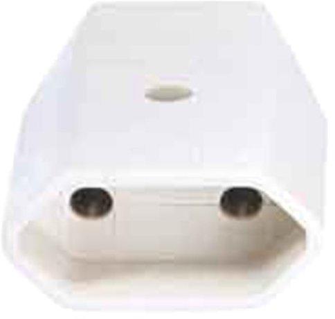 Euro Kupplung mit Schraubanschluß weiß VE=3 STK