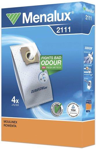 Staubbeutel 4 Stk. Duraflow Synthetik + 1 Motorfilter 2111