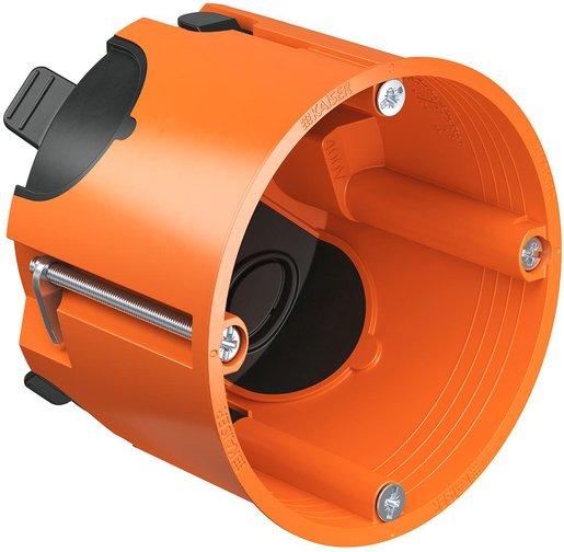 Hohlwand Rohr-Geräte-Verbindungsdose Orange ECON luftdicht Tiefe 62 mm