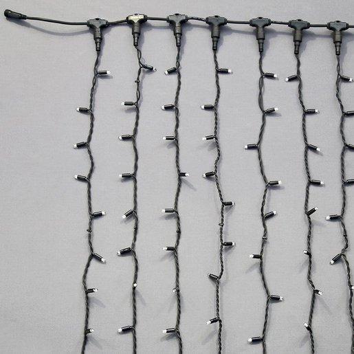 Drape Lite QF+ 600 LED weiß 2m x 3m schwarzes Kabel 220-240V 35W
