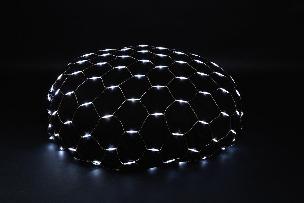 Mesh Lite QF+ 96 LED weiß 2m x 1m transparentes PVC Kabel 36V 3,6W