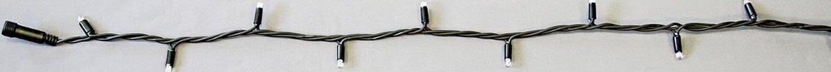 Dual String Lite QF+ 120 LED warmweiß /weiß 12m schw. Gummikabel klare Kappe 36V
