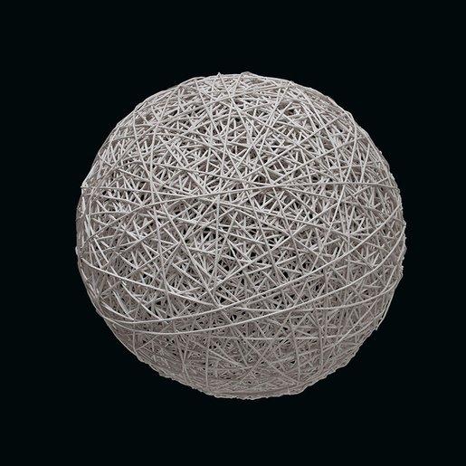 Organic Ball LED DM 22 cm 220-240V 3D 7W weiß