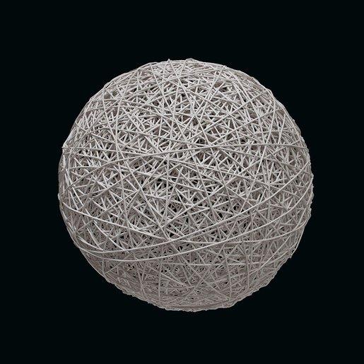 Organic Ball LED DM 40 cm 220-240V 3D 7W weiß