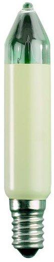 Blisterkarte mit 2 LED Schaftlampen E14 8-34V warm-weiß /klar(4 LED)