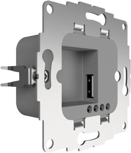 UP Ladestation mit 1 USB-Anschluss 12W 2,4A hellgrau