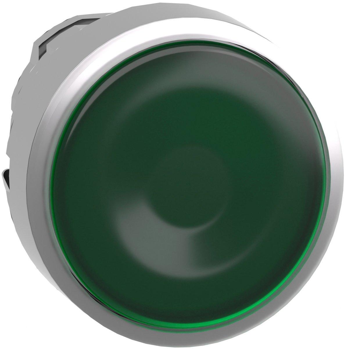 Frontelement Leuchtdrucktaster Ø 22 mm grün ZB4-BW333