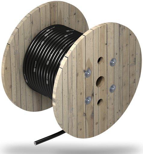 Isolierte Ableitung D 23 mm schwarz