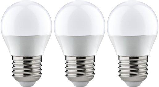 3er-Pack LED Tropfenlampe 5,5W E27 230V 2700K 470lm