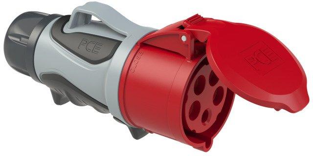 CEE Kupplung 16A 5p 6h GRIP IP44/54 TT