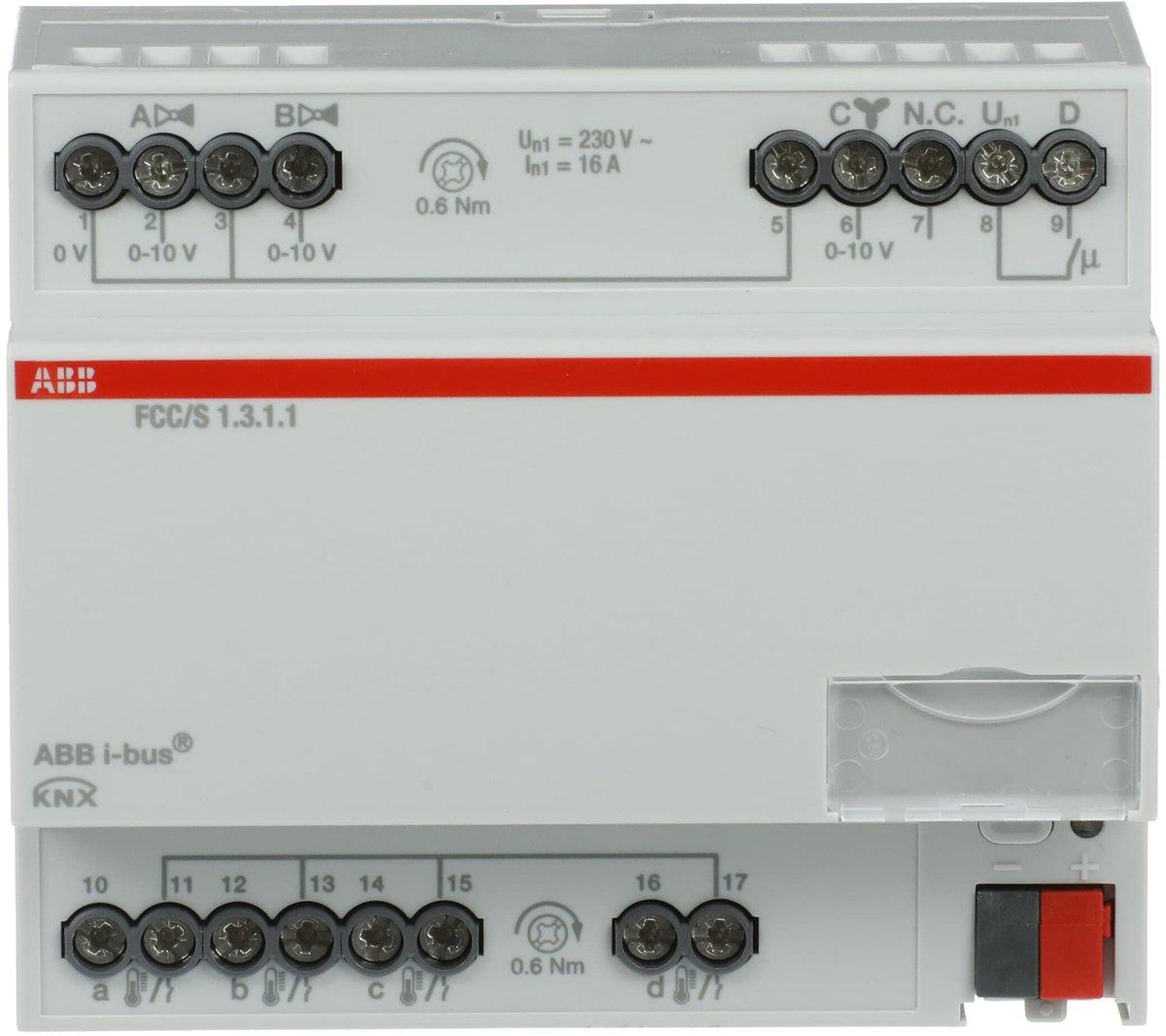 Fan Coil-Controller 3X 0-10V