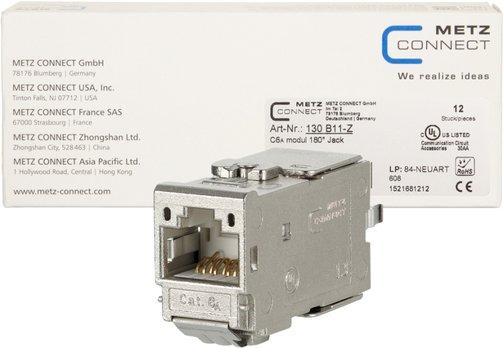 Modularer Steckverbinder C6Amodul 180° Jack