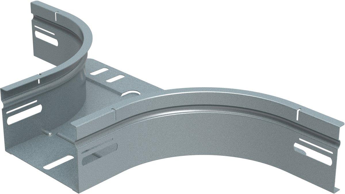Abzweigstück P31 horizontal sendzimirverzinkt 60x100 mm