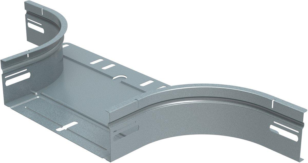 Abzweigstück P31 horizontal sendzimirverzinkt 60x200 mm