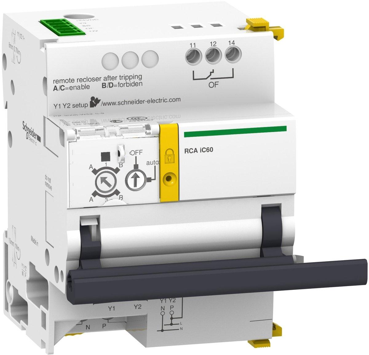 Fernantrieb RCA mit Ti24 für iC60 1P/2P 230V AC seitlich anbaubar
