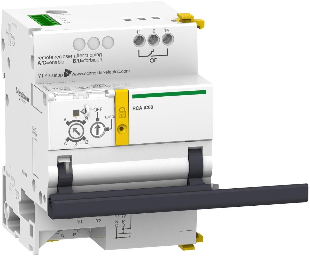 Fernantrieb RCA mit Ti24 für iC60 3P/4P 230V AC seitlich anbaubar