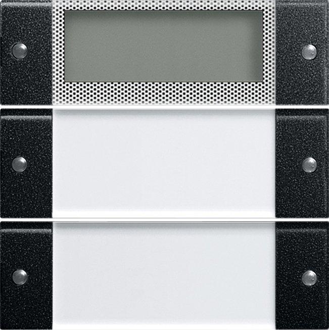 Wippenset 2-fach Plus BSF System 55 Klar schwarz matt