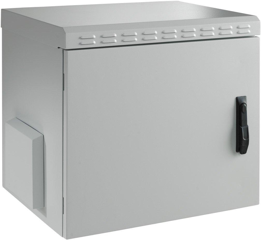 Wandgehäuse 7HE IP55 Tiefe 450 mm RAL7035