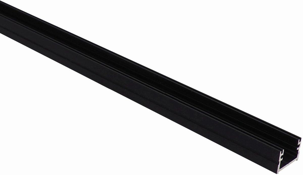 LED Profil ROMA Aluprofil 2m schwarz