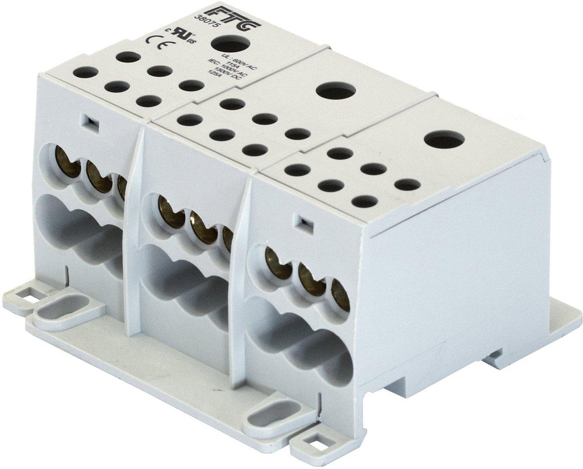 Alu-Kompaktverteiler 3-polig 115A