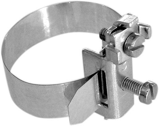 Erdungsbandschelle V2A 1/8" - 4" DM 9,7 - 114,3mm