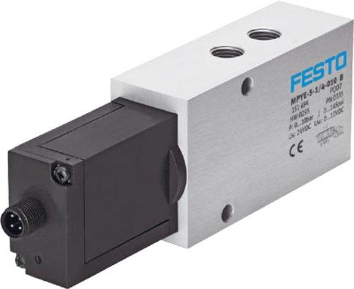 Proportional-Wegeventil 5/3 geschlossen NW: 4mm elektrisch 350l/min M12 IP65