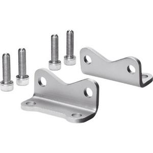 Fußbefestigung Baugröße: 100 verzinkt Stahl