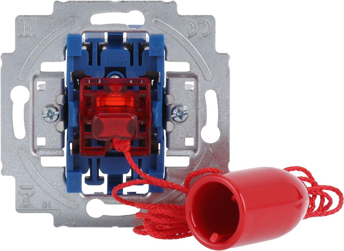 Zugtaster-Einsatz 1-poliger Taster 1 Öffner 10 A