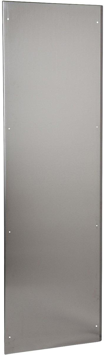 2 Seitenwände Edelstahl 304L Scotch Brite-Oberfläche für SFX H2000xT600mm