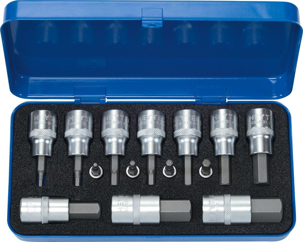 Schraubendrehereinsatz-Sortiment 14-tlg.