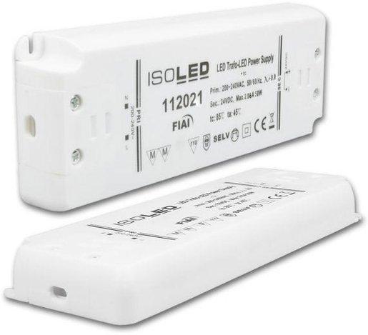 LED Trafo 24V/DC 0-50W ultraflach