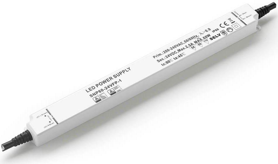 LED Trafo 24V/DC 0-60W IP66