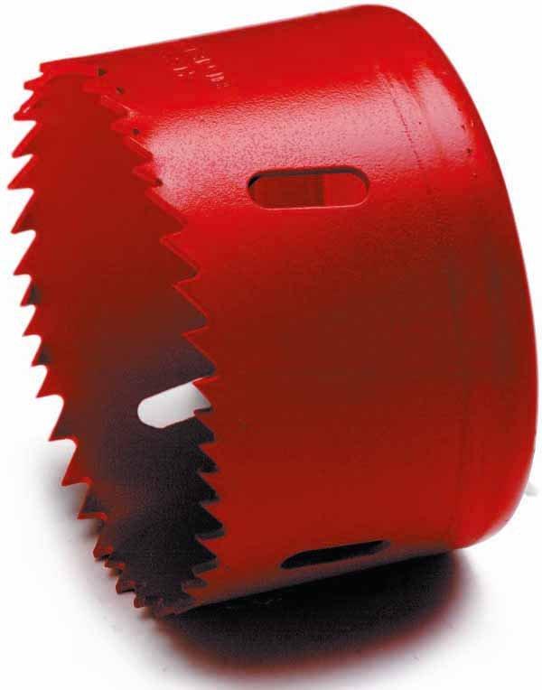 Lochsäge aus HSS-Bi-Metall mit Vario-Zahnung Durchmesser 89mm L 50mm M14