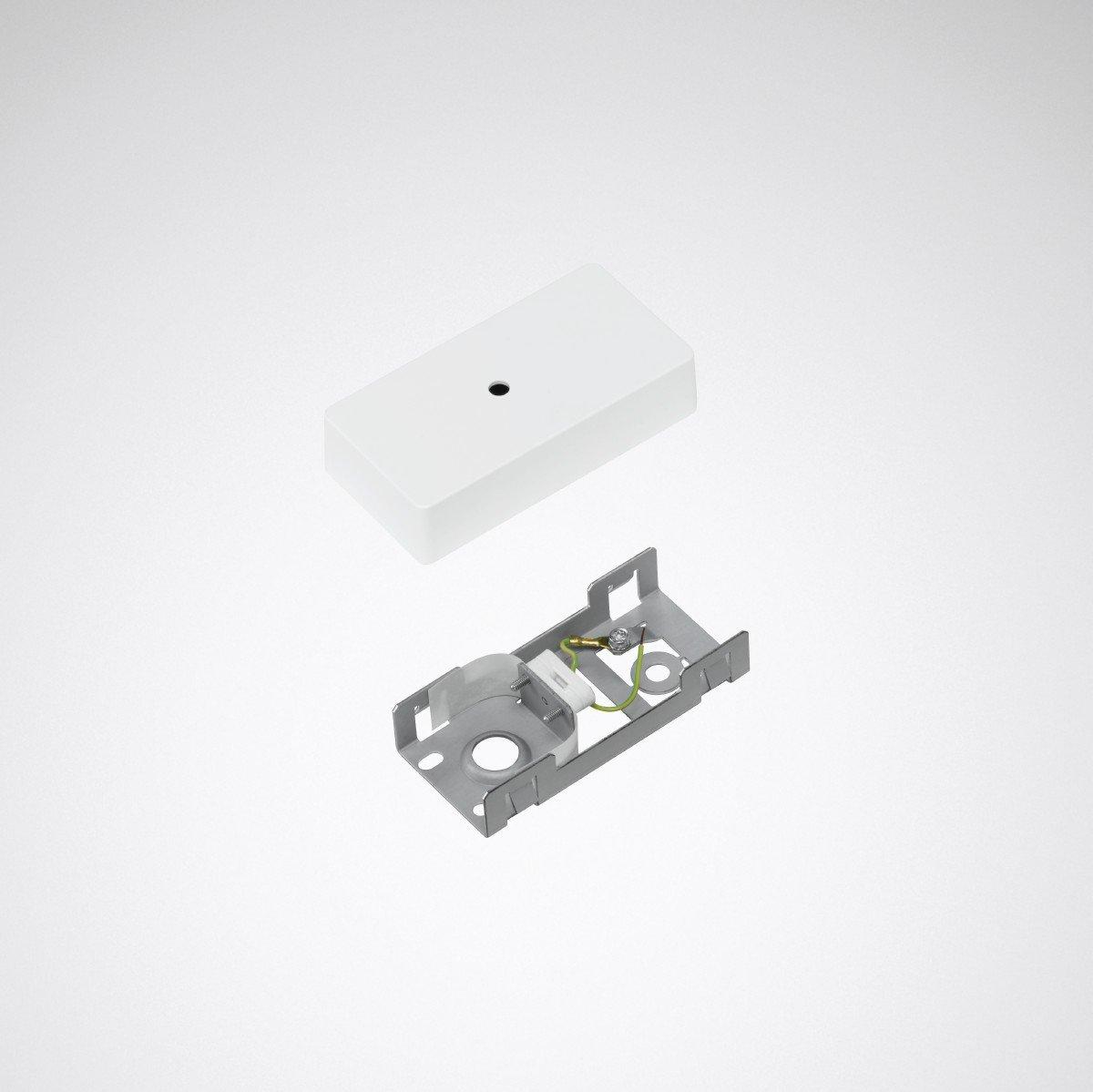 ZAR/01 Deckenanschlussdose eckig weiß