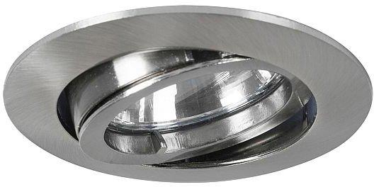 NV-Einbaustrahler GX5,3/50W nickel matt