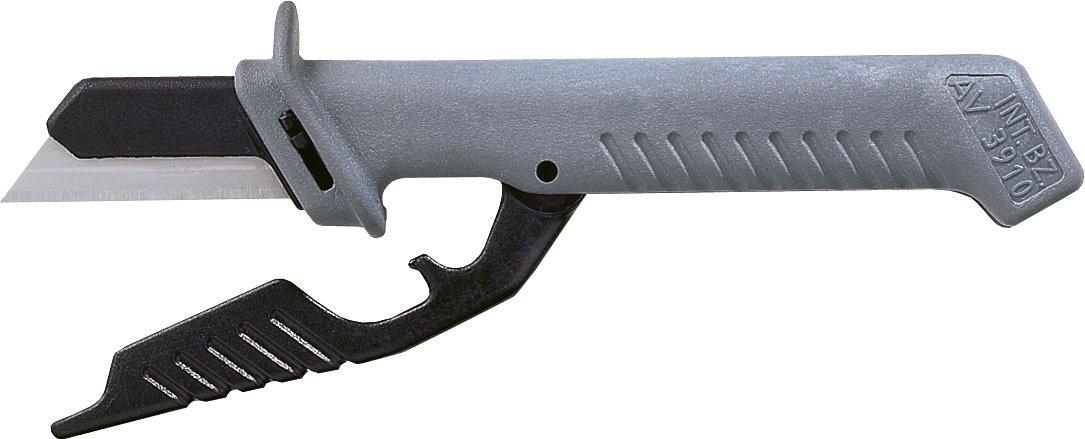 Kabelmesser Trapezklinge mit integriertem Klingenschutz