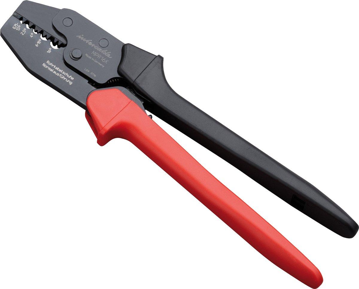 Mechanisches Presswerkzeug für Rohrkabelschuh und Verbinder 0,75-16 mm²